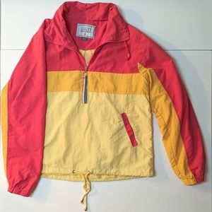 Ashley by 26 International Color block Windbreaker